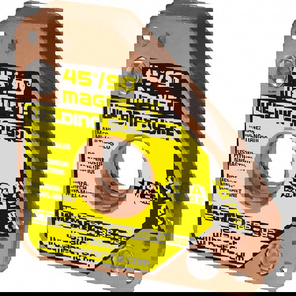 Magnetic Welding & Fabrication Squares; Holding Angle: 300; 450; 600; 900 ; Magnet Material: Ceramic ; Average Pull Force (Lb.): 30lb ; Maximum Pull Force (Lb.): 60lb; 27.21kg; 60.00 ; Includes: Large Finger Hole